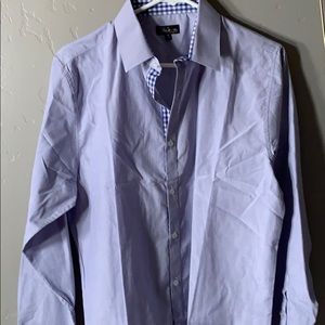 Men’s periwinkle dress shirt